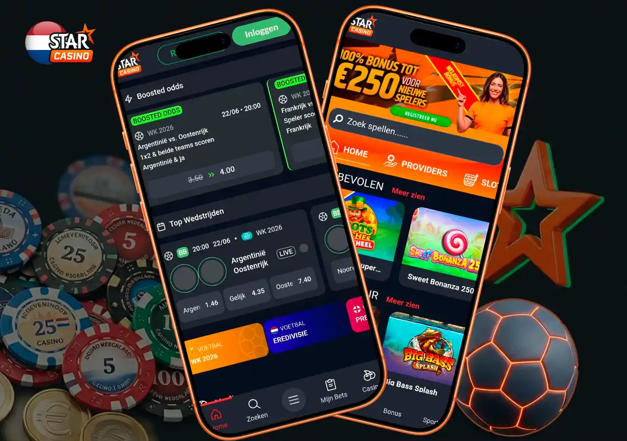 Starcasino sportweddenschappen en online sportsbook live wedden.